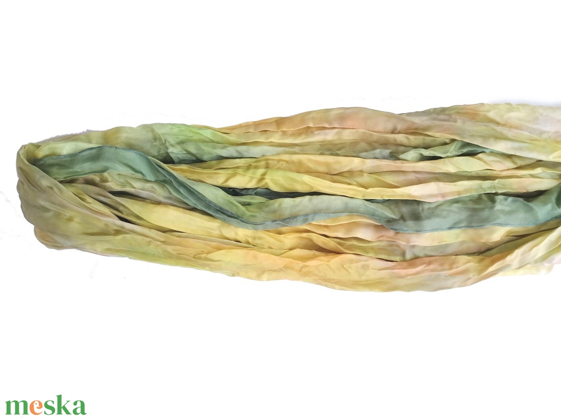 pasztell szimfónia selyemsál STÓLA méretben - ruha & divat - sál, sapka, kendő - sál - Meska.hu