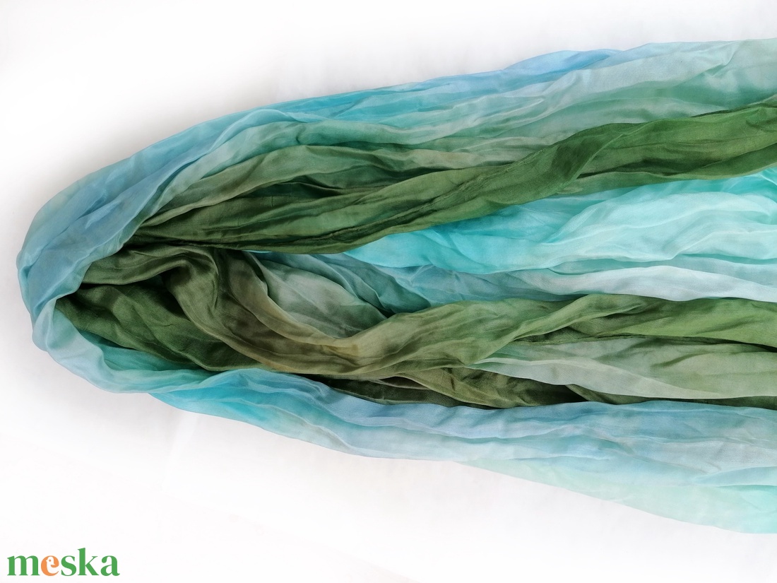 Toledo selyemsál STÓLA méretben - ruha & divat - sál, sapka, kendő - sál - Meska.hu