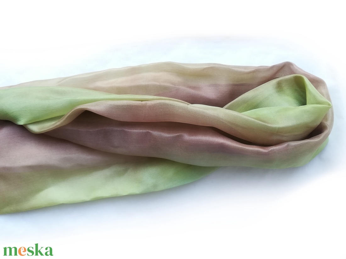 tavaszi szimfónia  selyemsál  - ruha & divat - sál, sapka, kendő - sál - Meska.hu