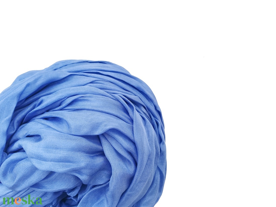 tavaszi ég selyemsál STÓLA méretben - ruha & divat - sál, sapka, kendő - sál - Meska.hu