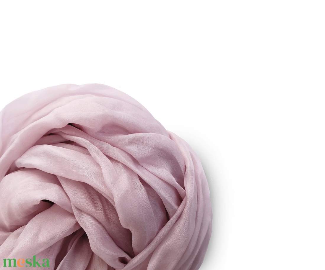 old rose selyemsál STÓLA méretben - ruha & divat - sál, sapka, kendő - sál - Meska.hu