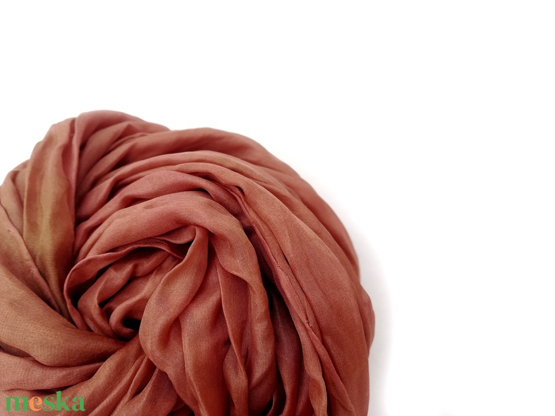 terra selyemsál STÓLA méretben - ruha & divat - sál, sapka, kendő - sál - Meska.hu