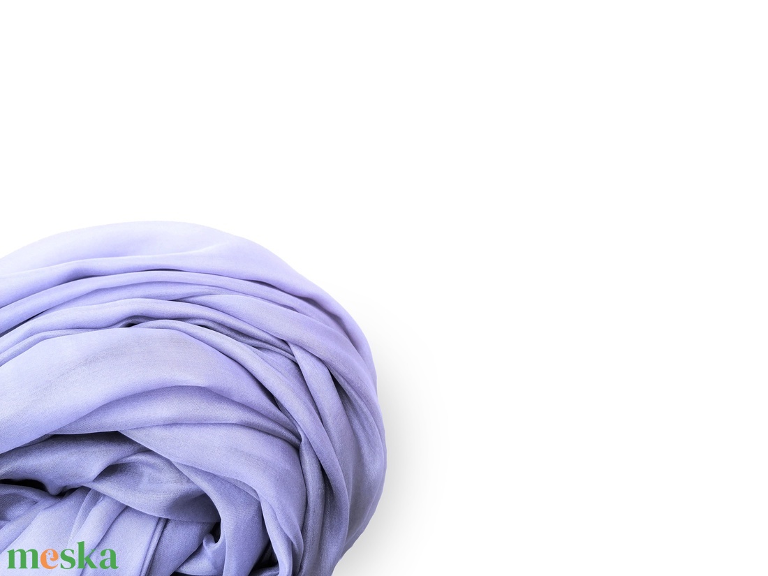 lila köd selyemsál stóla méretben - ruha & divat - sál, sapka, kendő - sál - Meska.hu