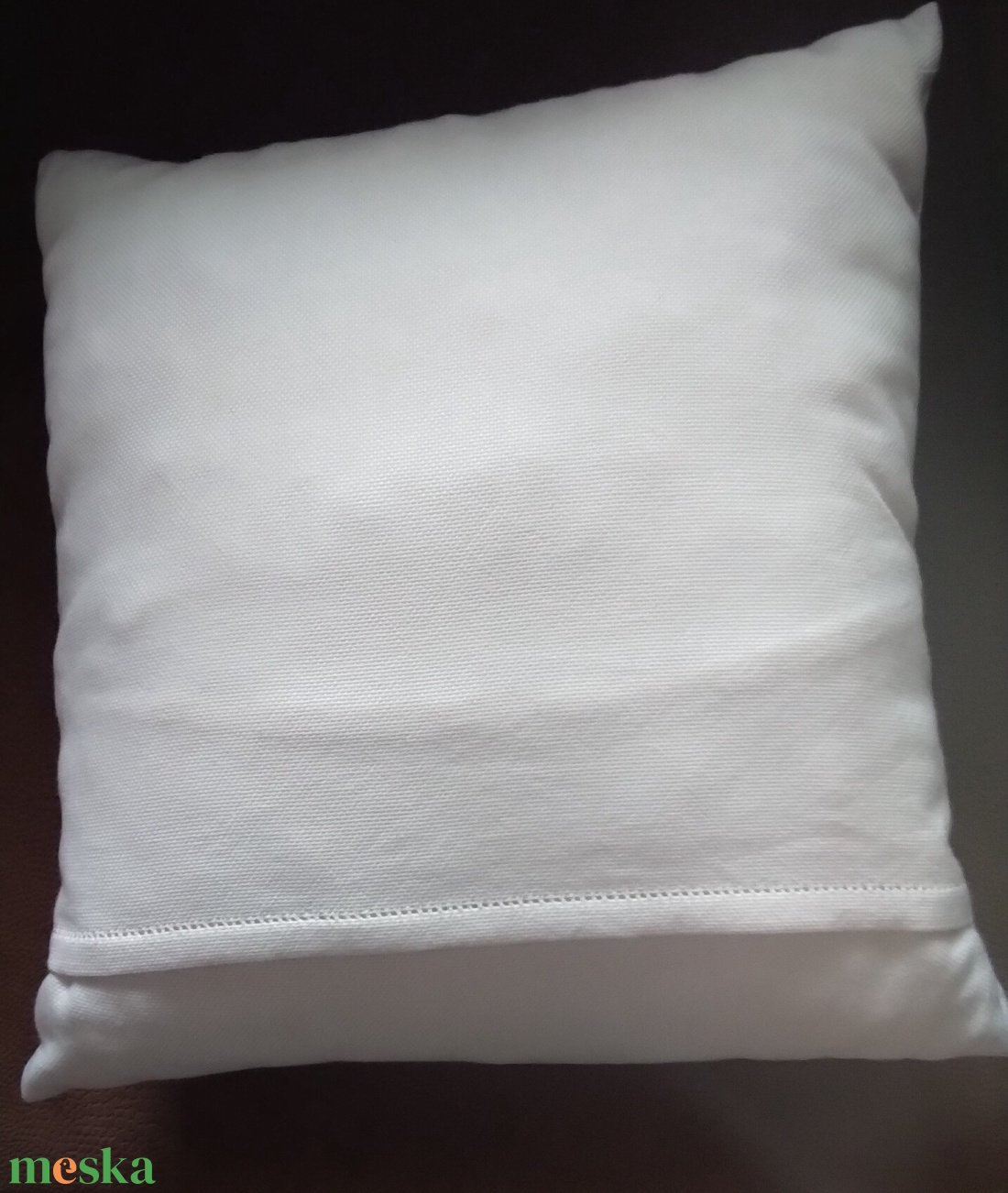Díszpárna párna hímzett díszpárna - otthon & életmód - dekoráció - dísztárgy - Meska.hu