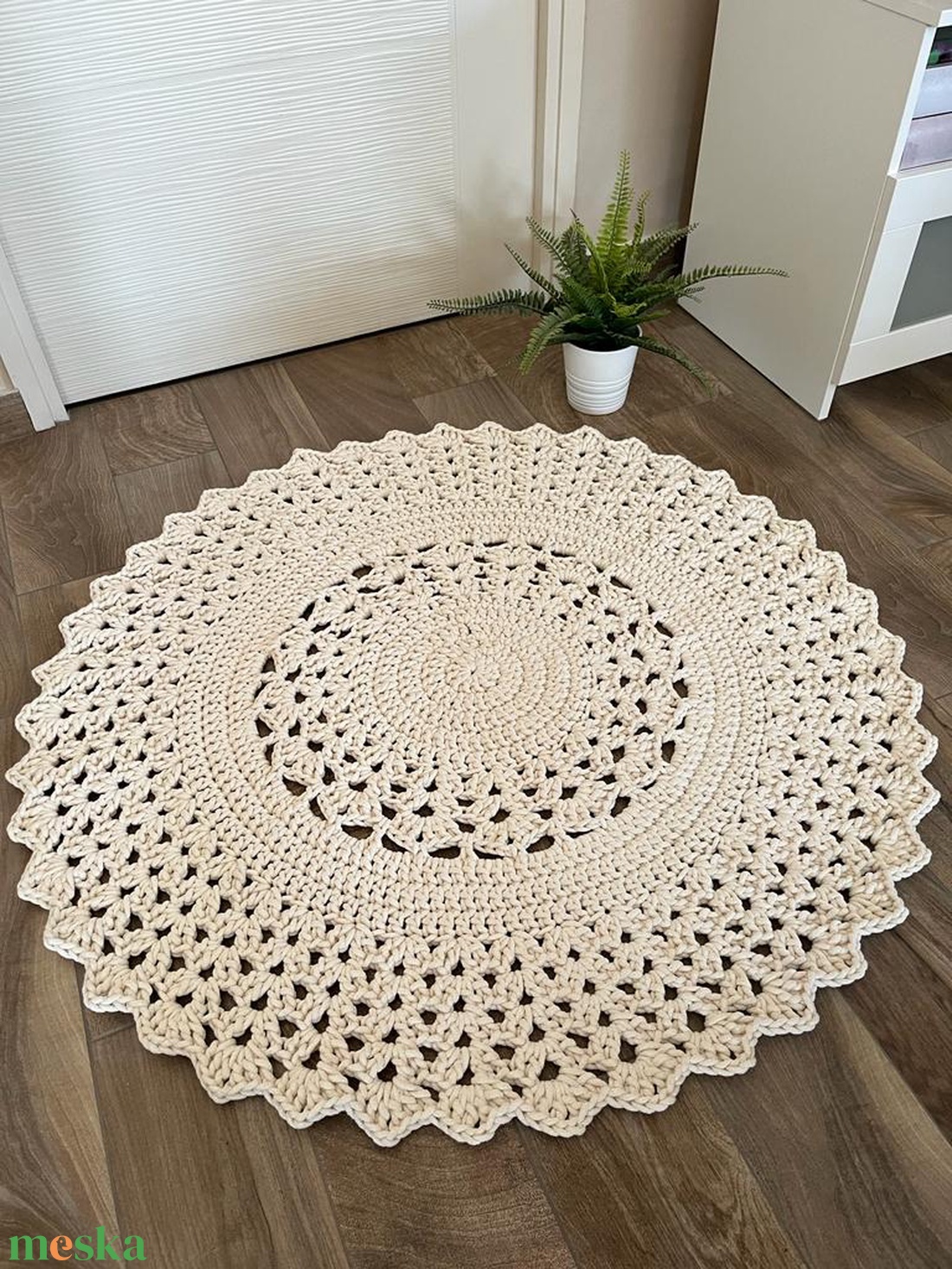 Horgolt szőnyeg - otthon & életmód - lakástextil - szőnyeg - horgolt szőnyeg - Meska.hu