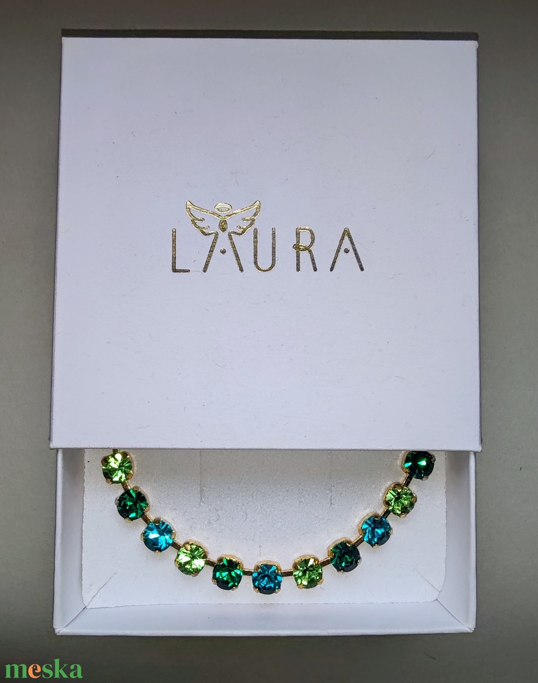 Emerald, peridot, zircon blue kristály karkötő - ékszer - karkötő - karperec - Meska.hu Emerald, peridot, zircon blue kristály karkötő - ékszer - karkötő - karperec - Meska.hu