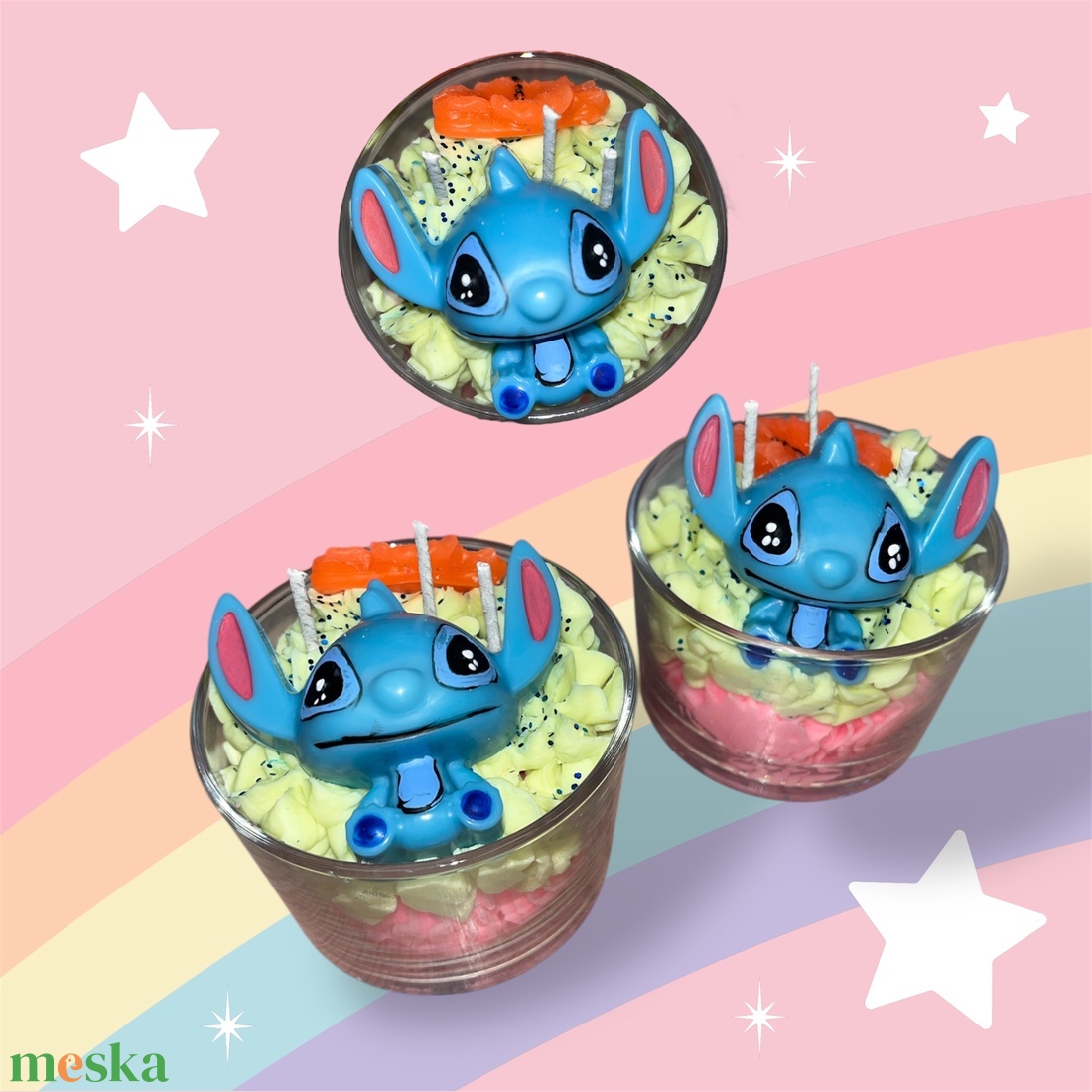 Stitch poharas gyertya 100% szójaviasz - esküvő - dekoráció - gyertya & gyertyatartó - Meska.hu Stitch poharas gyertya 100% szójaviasz - esküvő - dekoráció - gyertya & gyertyatartó - Meska.hu