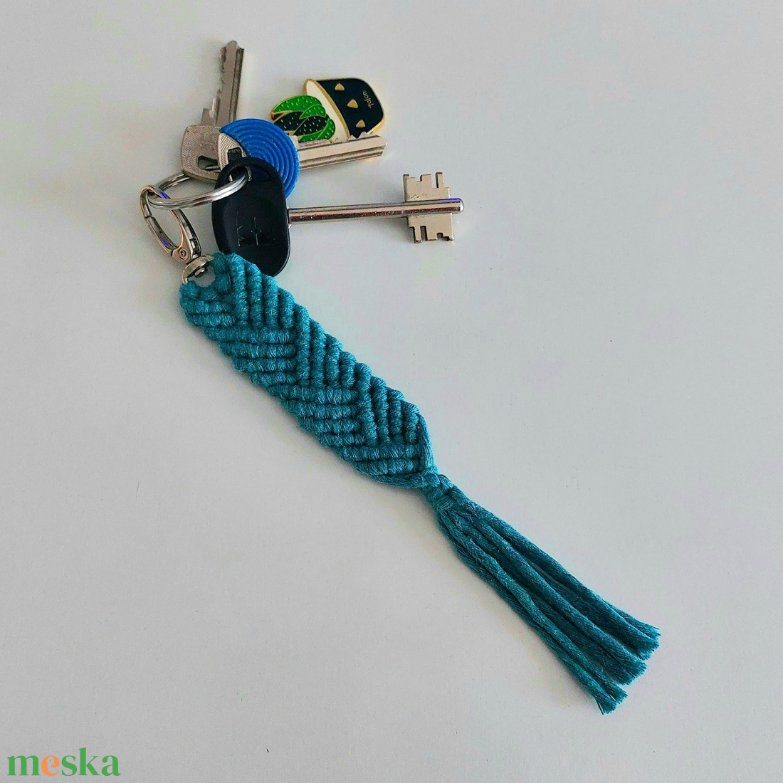 Makramé kulcstartó/táskadísz - Balerina - teal - táska & tok - kulcstartó & táskadísz - táskadísz - Meska.hu Makramé kulcstartó/táskadísz - Balerina - teal - táska & tok - kulcstartó & táskadísz - táskadísz - Meska.hu
