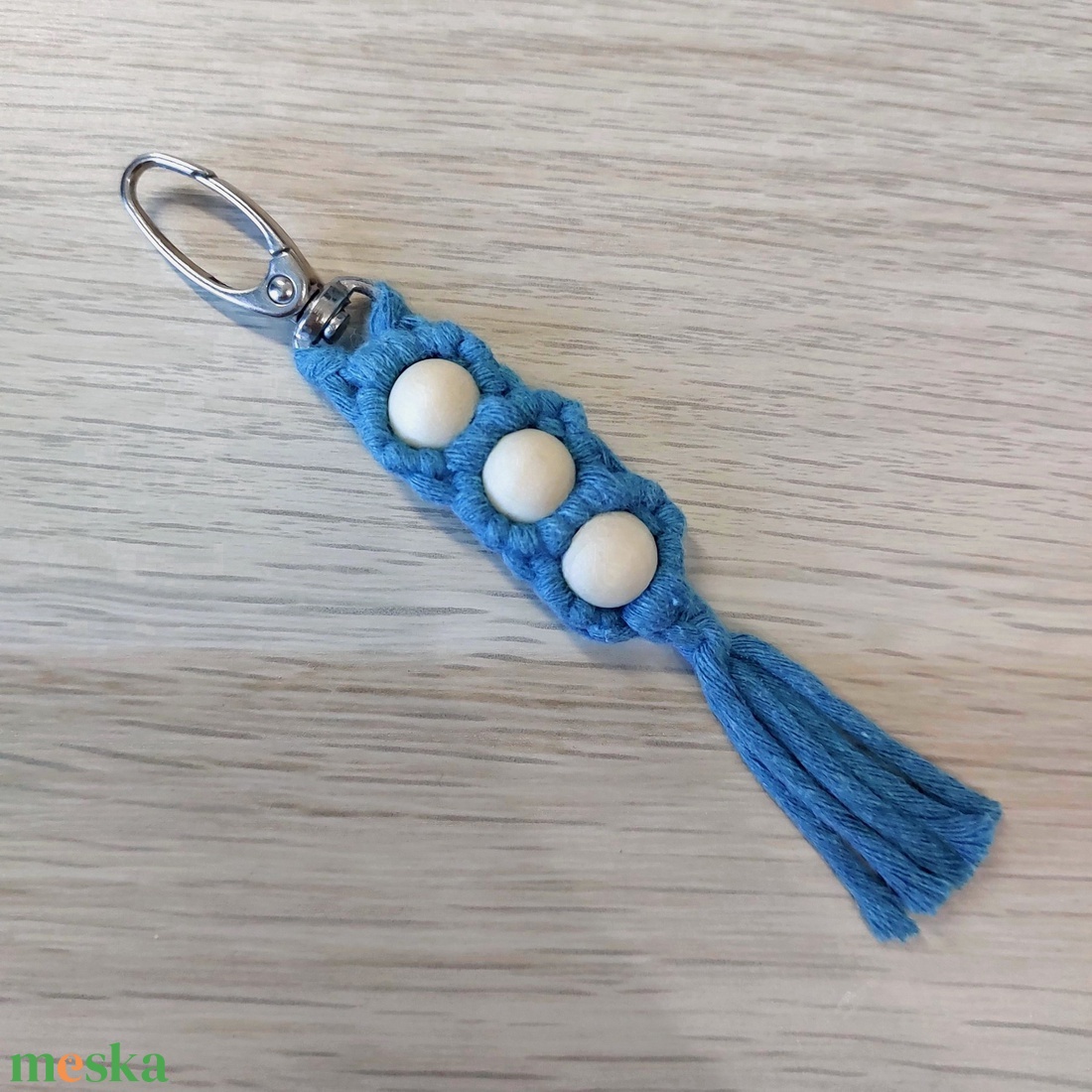 Makramé kulcstartó/táskadísz - Perle - teal mini - táska & tok - kulcstartó & táskadísz - táskadísz - Meska.hu Makramé kulcstartó/táskadísz - Perle - teal mini - táska & tok - kulcstartó & táskadísz - táskadísz - Meska.hu