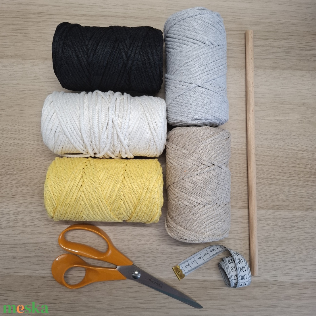 Makramé falidísz workshop 06. 07. - diy (csináld magad) - workshop & tanfolyam - Meska.hu