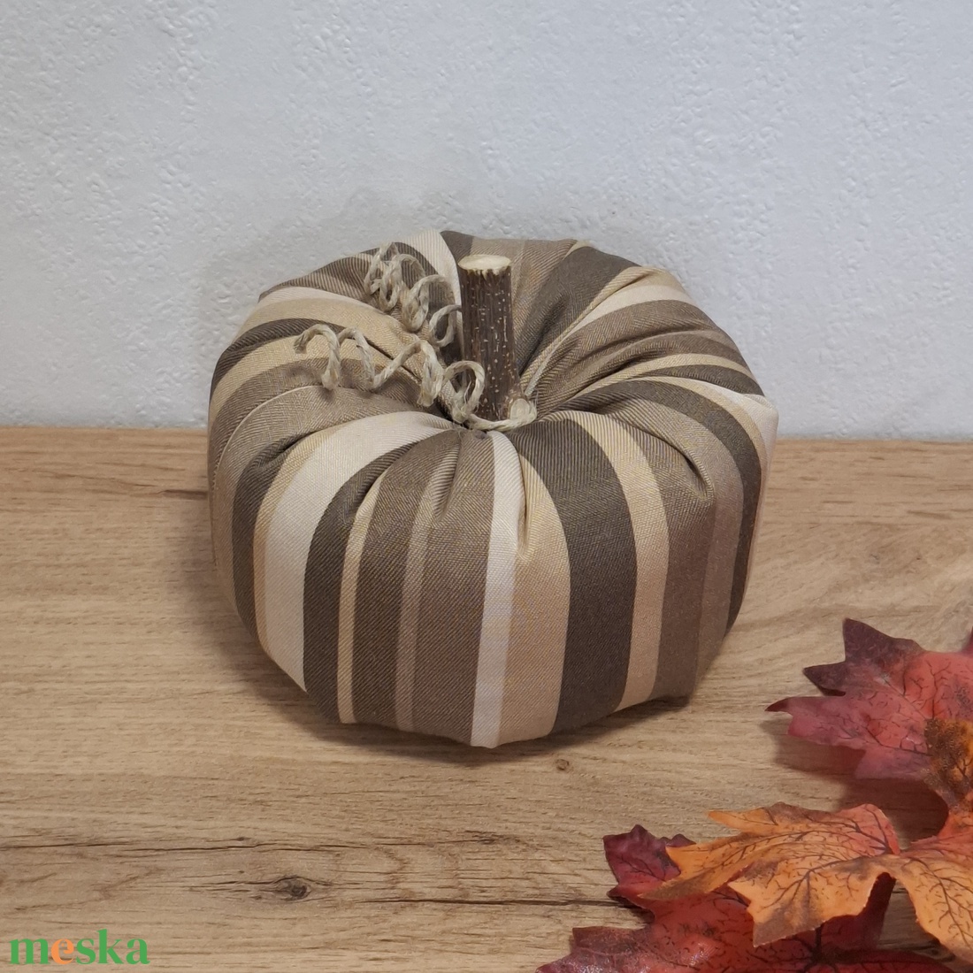 Őszi varrott tök dekoráció /12 cm/ - otthon & életmód - dekoráció - halloween - halloweeni tök - Meska.hu Őszi varrott tök dekoráció /12 cm/ - otthon & életmód - dekoráció - halloween - halloweeni tök - Meska.hu