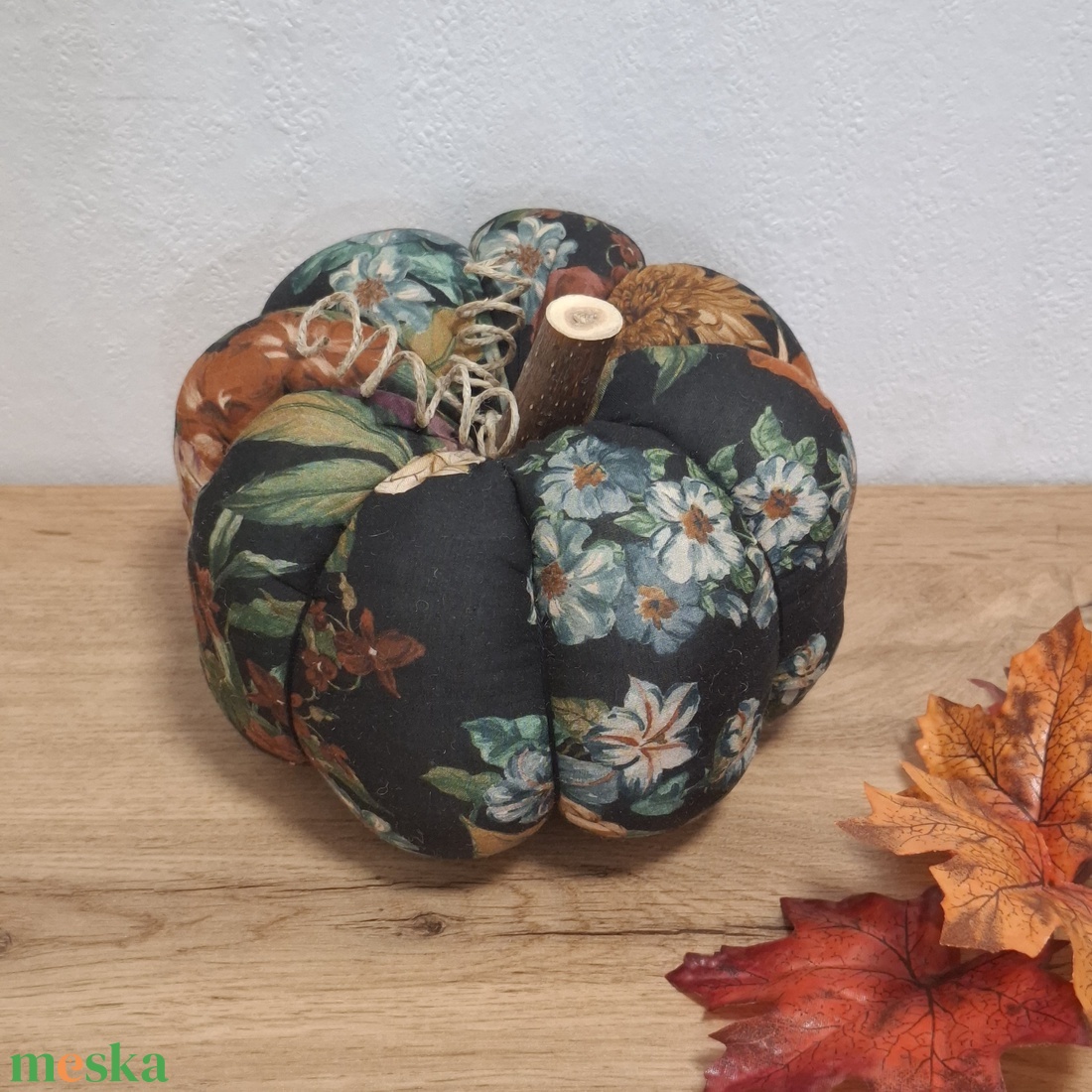 Őszi varrott tök dekoráció /16 cm/ - otthon & életmód - dekoráció - halloween - halloweeni tök - Meska.hu Őszi varrott tök dekoráció /16 cm/ - otthon & életmód - dekoráció - halloween - halloweeni tök - Meska.hu