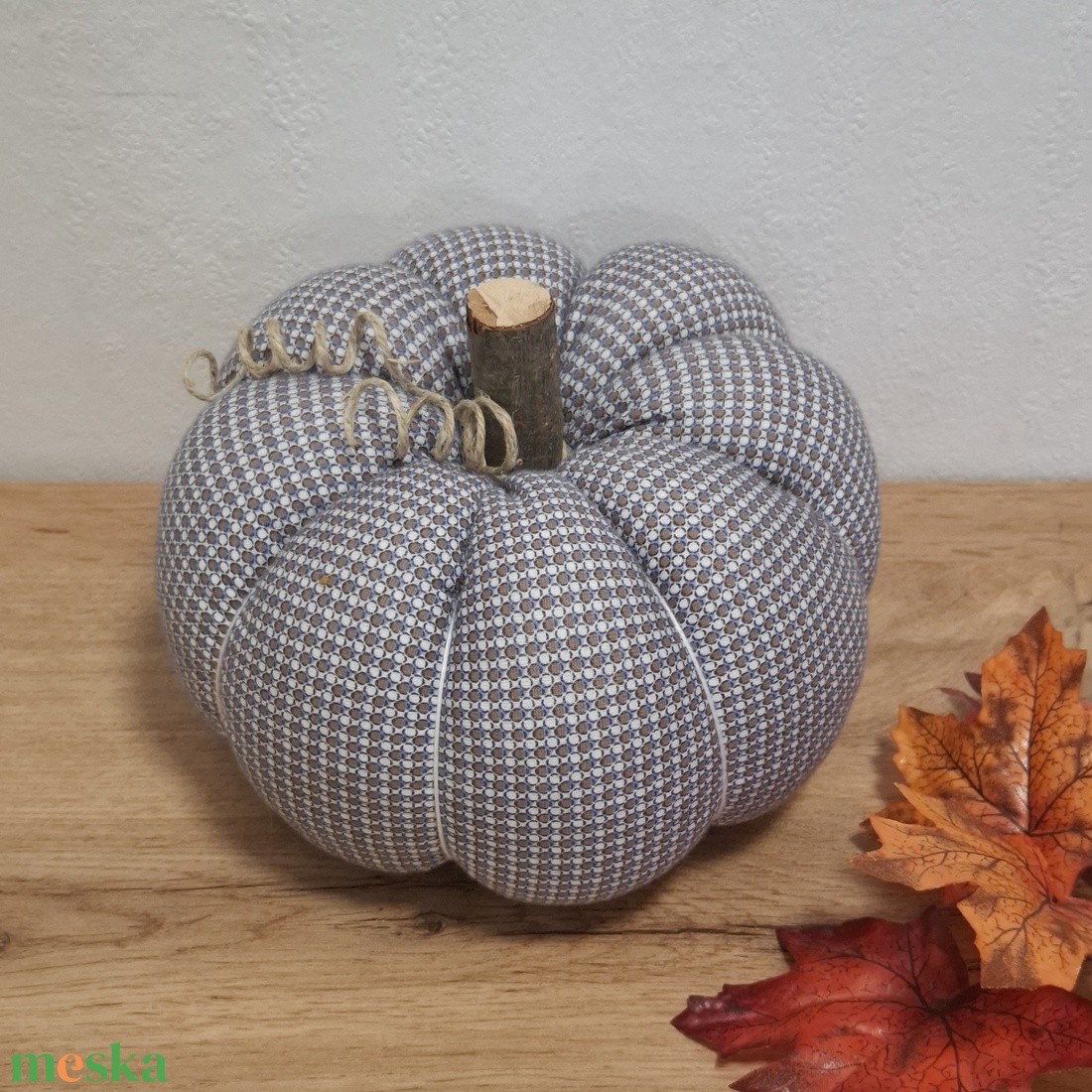 Őszi varrott tök dekoráció /16 cm/ - otthon & életmód - dekoráció - halloween - halloweeni tök - Meska.hu Őszi varrott tök dekoráció /16 cm/ - otthon & életmód - dekoráció - halloween - halloweeni tök - Meska.hu
