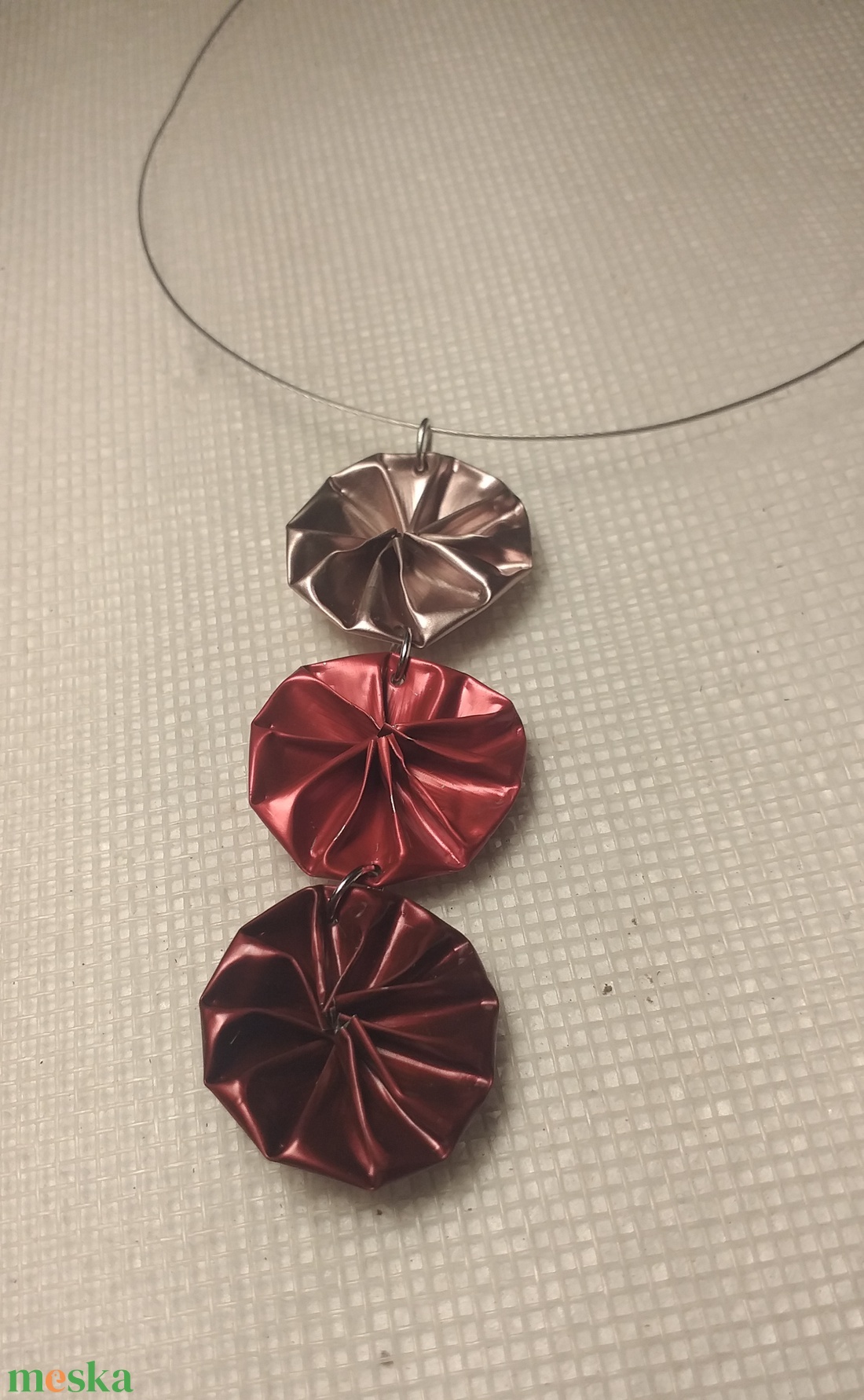 Nespresso kávékapszula nyaklánc  - ékszer - nyaklánc - statement nyaklánc - Meska.hu