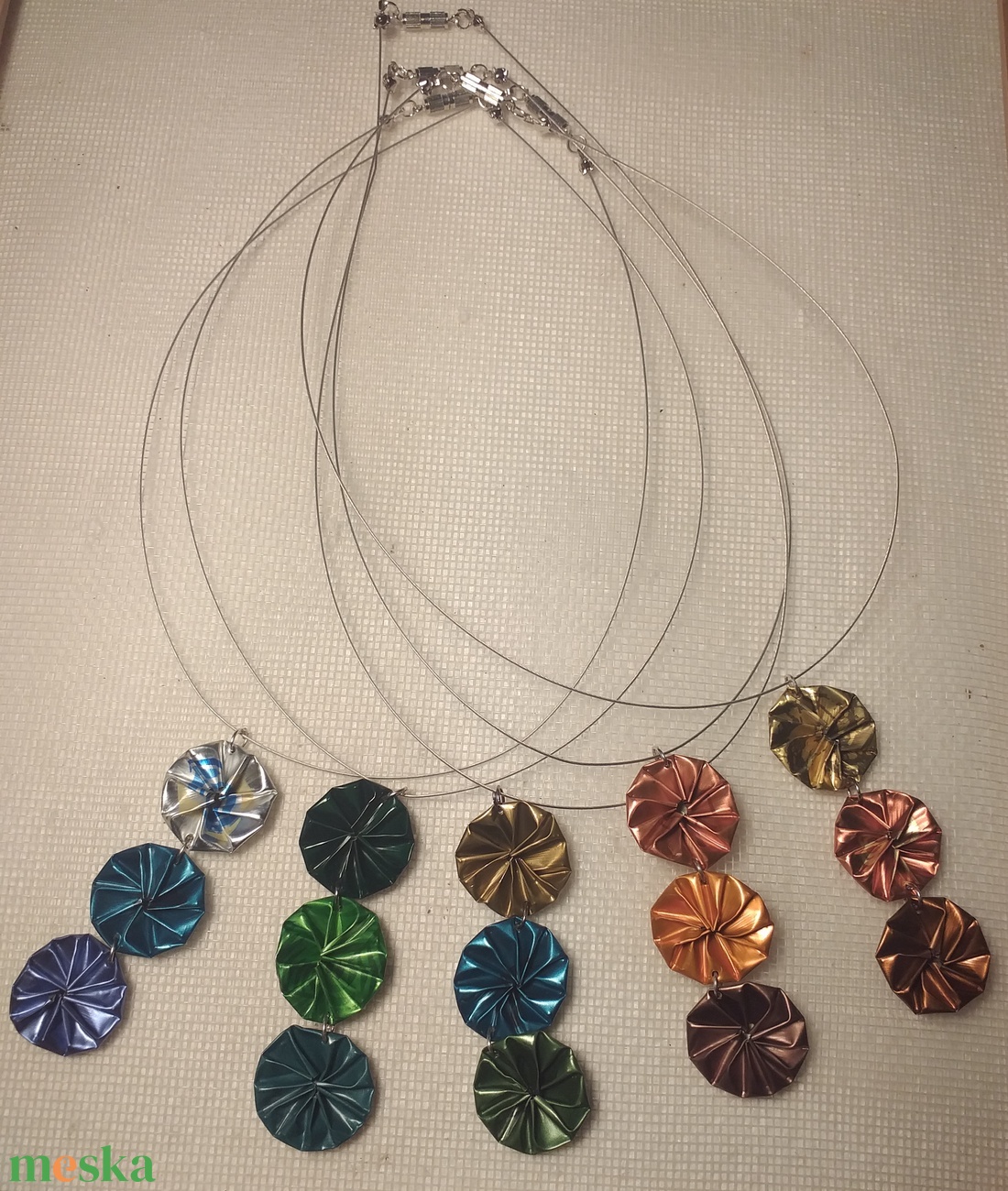 Nespresso kávékapszula nyaklánc  - ékszer - nyaklánc - statement nyaklánc - Meska.hu