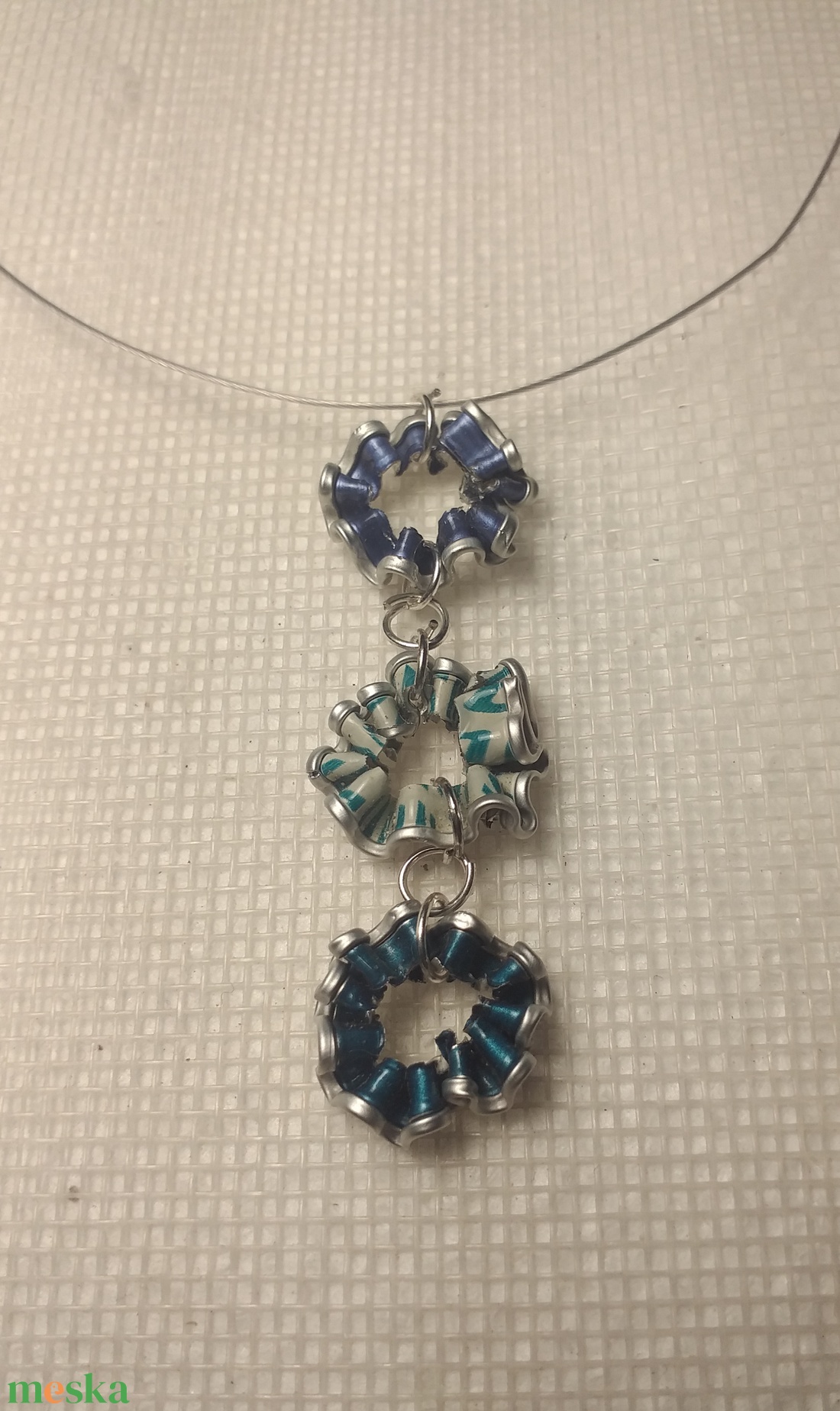 Nespresso kávékapszula nyaklánc  - ékszer - nyaklánc - statement nyaklánc - Meska.hu