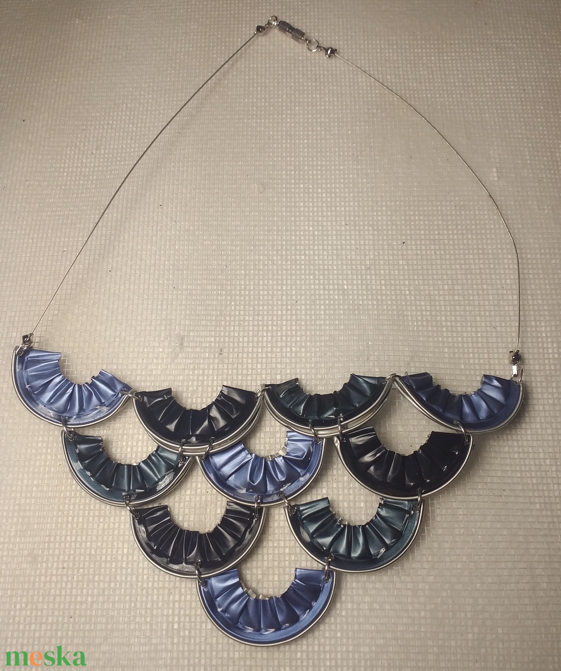 Nespresso kávékapszula nyaklánc  - ékszer - nyaklánc - statement nyaklánc - Meska.hu