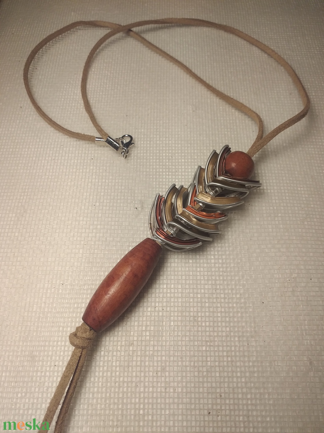 Nespresso kávékapszula nyaklánc  - ékszer - nyaklánc - statement nyaklánc - Meska.hu