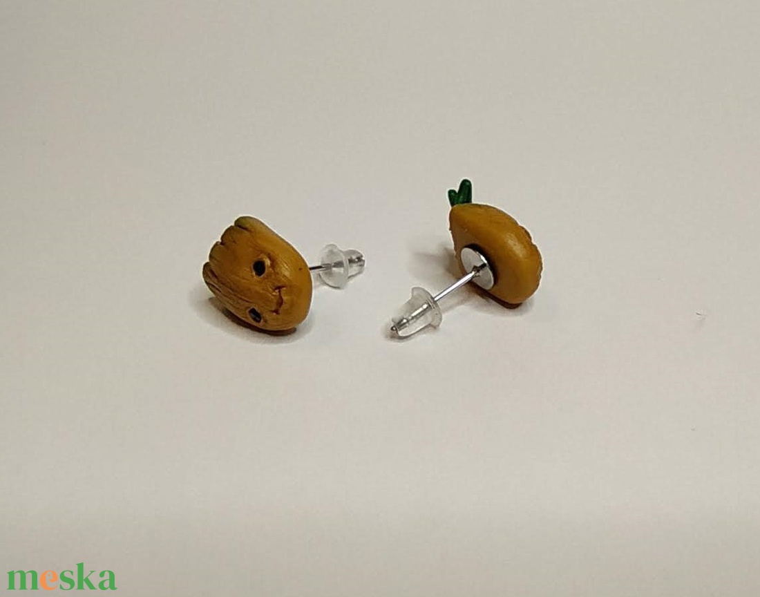 Baby Groot bedugós fülbevaló - ékszer - fülbevaló - pötty fülbevaló - Meska.hu Baby Groot bedugós fülbevaló - ékszer - fülbevaló - pötty fülbevaló - Meska.hu