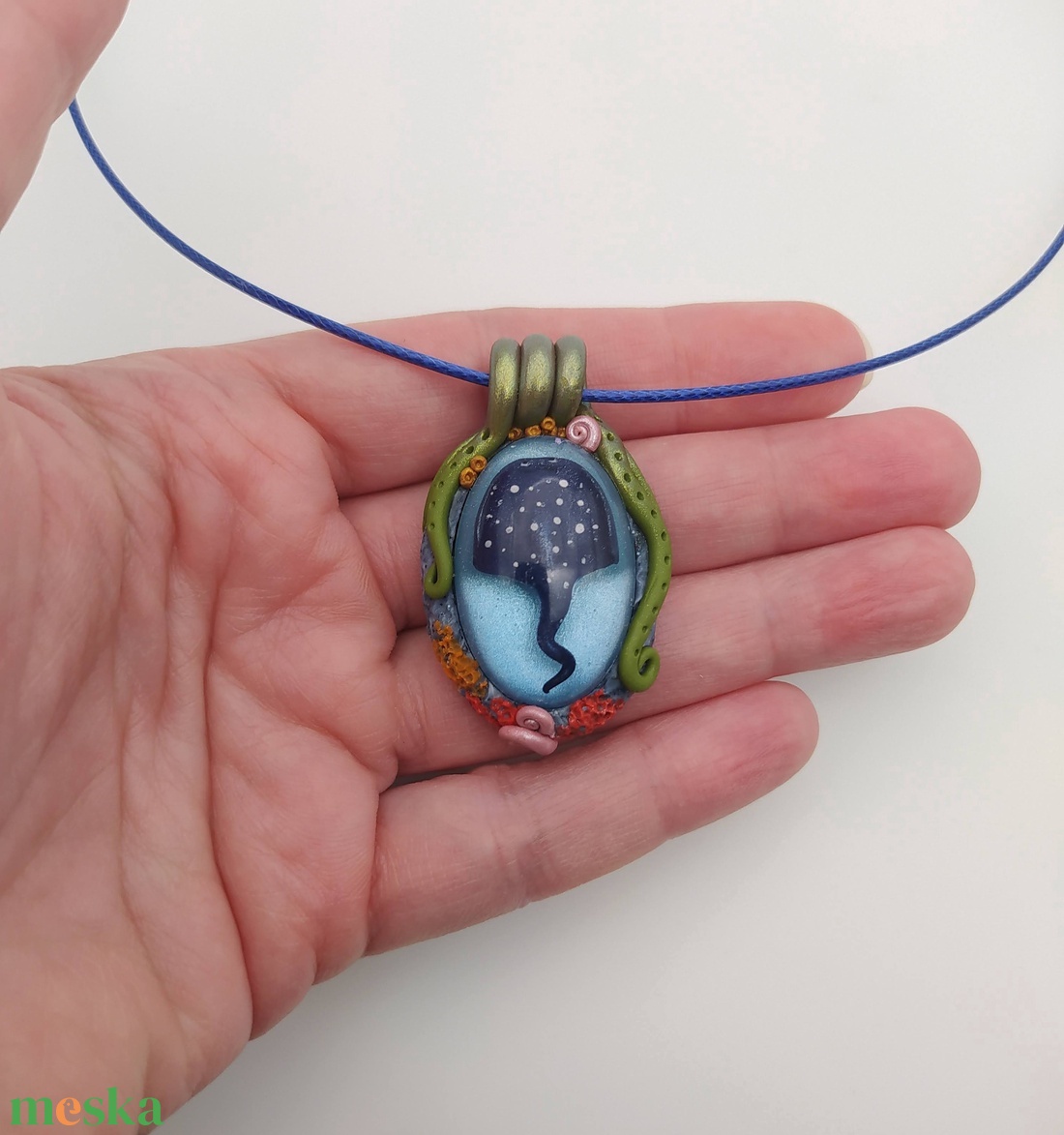 Rájás medál - ékszer - nyaklánc - medálos nyaklánc - Meska.hu