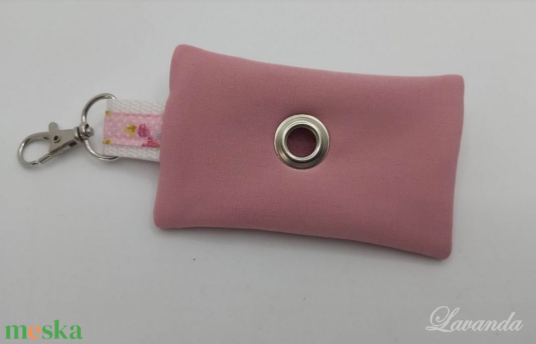 Kutyakakizacsi tartó-Rózsaszín - otthon & életmód - kisállatoknak - kutyáknak - kutyapiszok zacskó tartó - Meska.hu