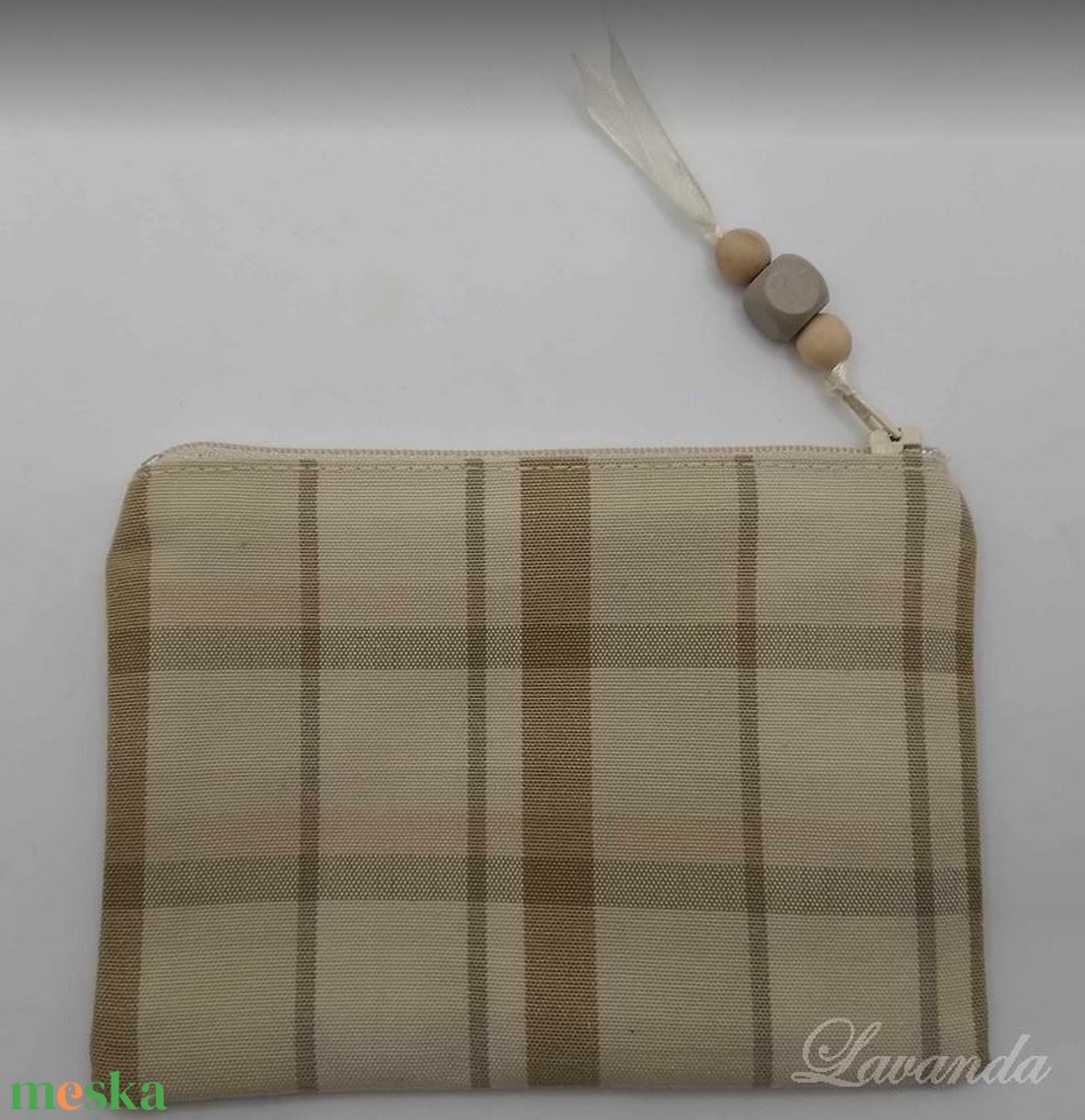 Beige-kockás neszesszer - táska & tok - neszesszer - Meska.hu Beige-kockás neszesszer - táska & tok - neszesszer - Meska.hu