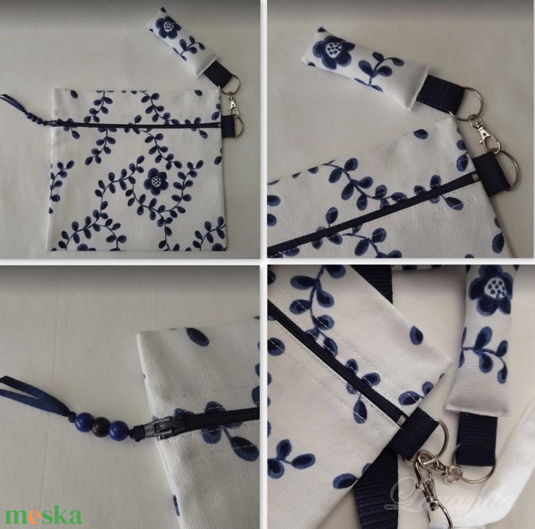 Kék virágos szatyor (válltáska) szett - táska & tok - bevásárlás & shopper táska - shopper, textiltáska, szatyor - Meska.hu Kék virágos szatyor (válltáska) szett - táska & tok - bevásárlás & shopper táska - shopper, textiltáska, szatyor - Meska.hu