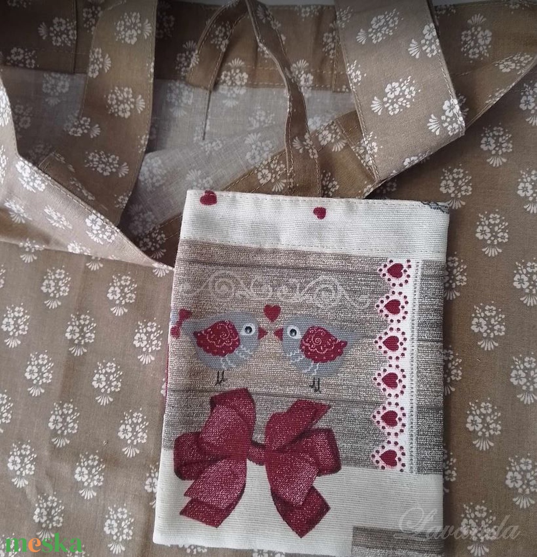 Világos barna, virágos szatyor - táska & tok - bevásárlás & shopper táska - shopper, textiltáska, szatyor - Meska.hu Világos barna, virágos szatyor - táska & tok - bevásárlás & shopper táska - shopper, textiltáska, szatyor - Meska.hu