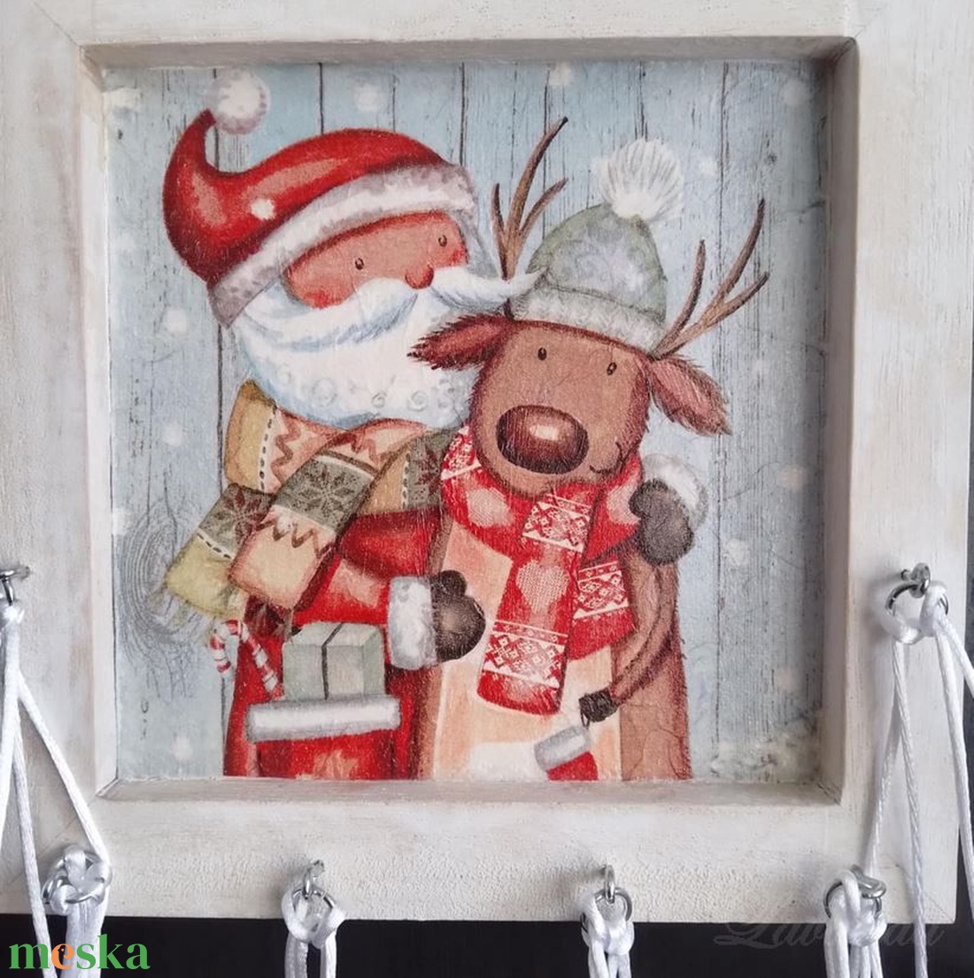 Adventi naptár-Fatáblás - karácsony - adventi díszek - adventi naptár - Meska.hu