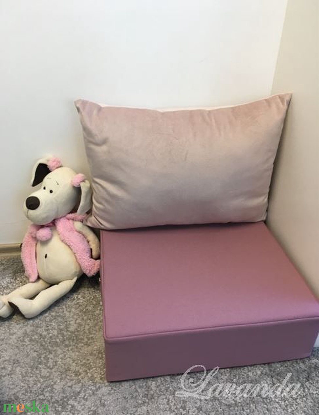 Padlópárna, ülésmagasító párna, vízlepergető huzattal  - otthon & életmód - lakástextil - székpárna, huzat - Meska.hu