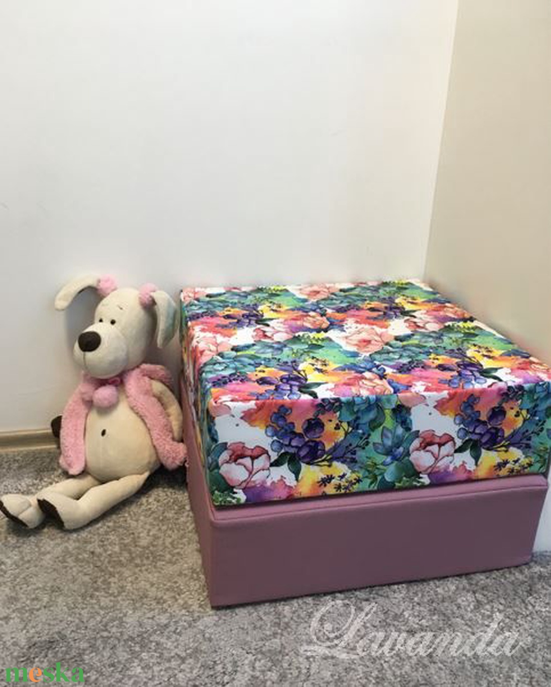 Padlópárna, ülésmagasító párna, vízlepergető huzattal  - otthon & életmód - lakástextil - székpárna, huzat - Meska.hu