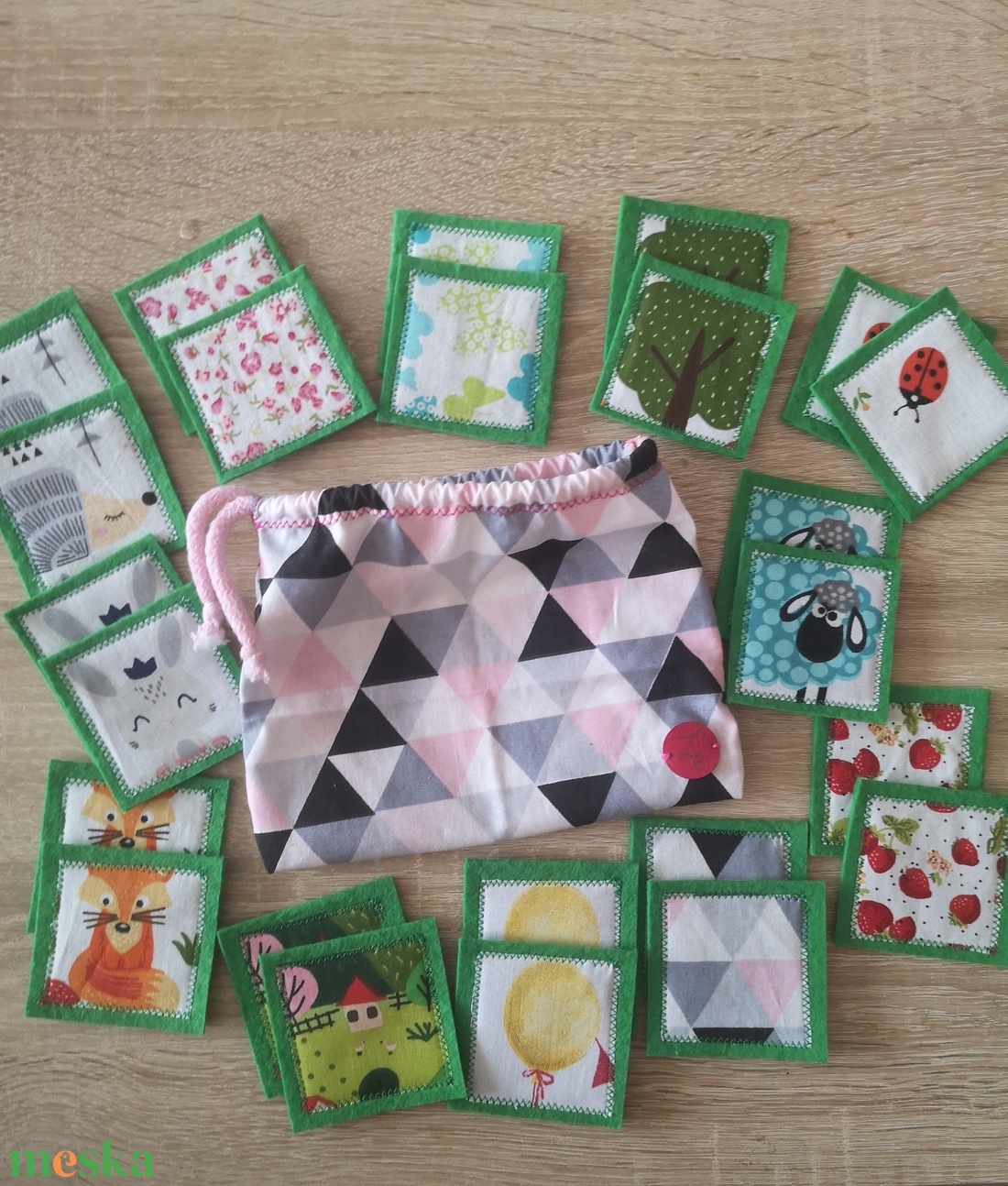 Memóriakártyák egyénileg válogatva-13 pár - játék & sport - készségfejlesztő és logikai játék - memória játékok - Meska.hu