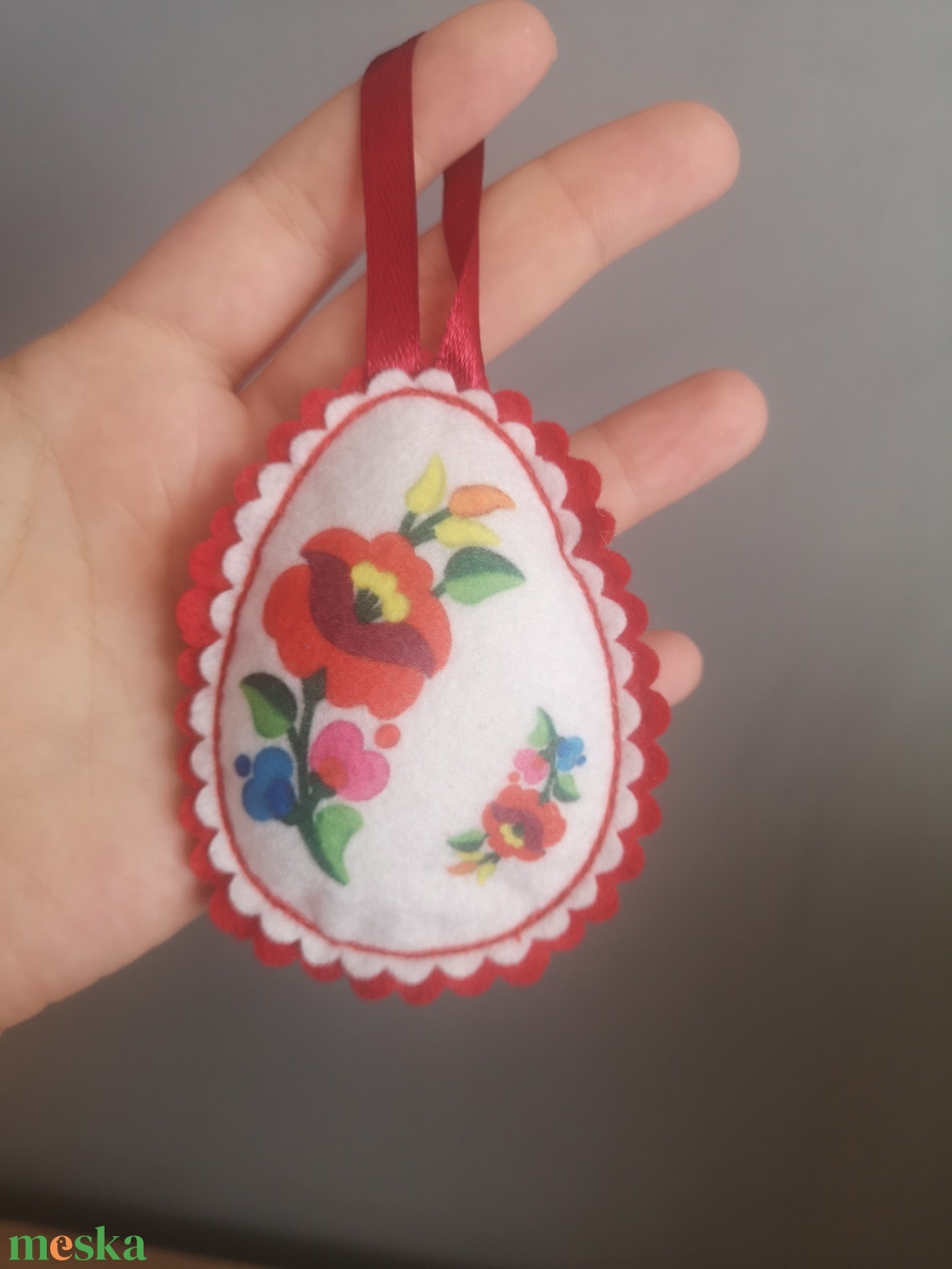 Kalocsai mintás filc tojásfa díszek - otthon & életmód - konyhafelszerelés, tálalás - konyhai dekoráció - konyhai dísz - Meska.hu Kalocsai mintás filc tojásfa díszek - otthon & életmód - konyhafelszerelés, tálalás - konyhai dekoráció - konyhai dísz - Meska.hu