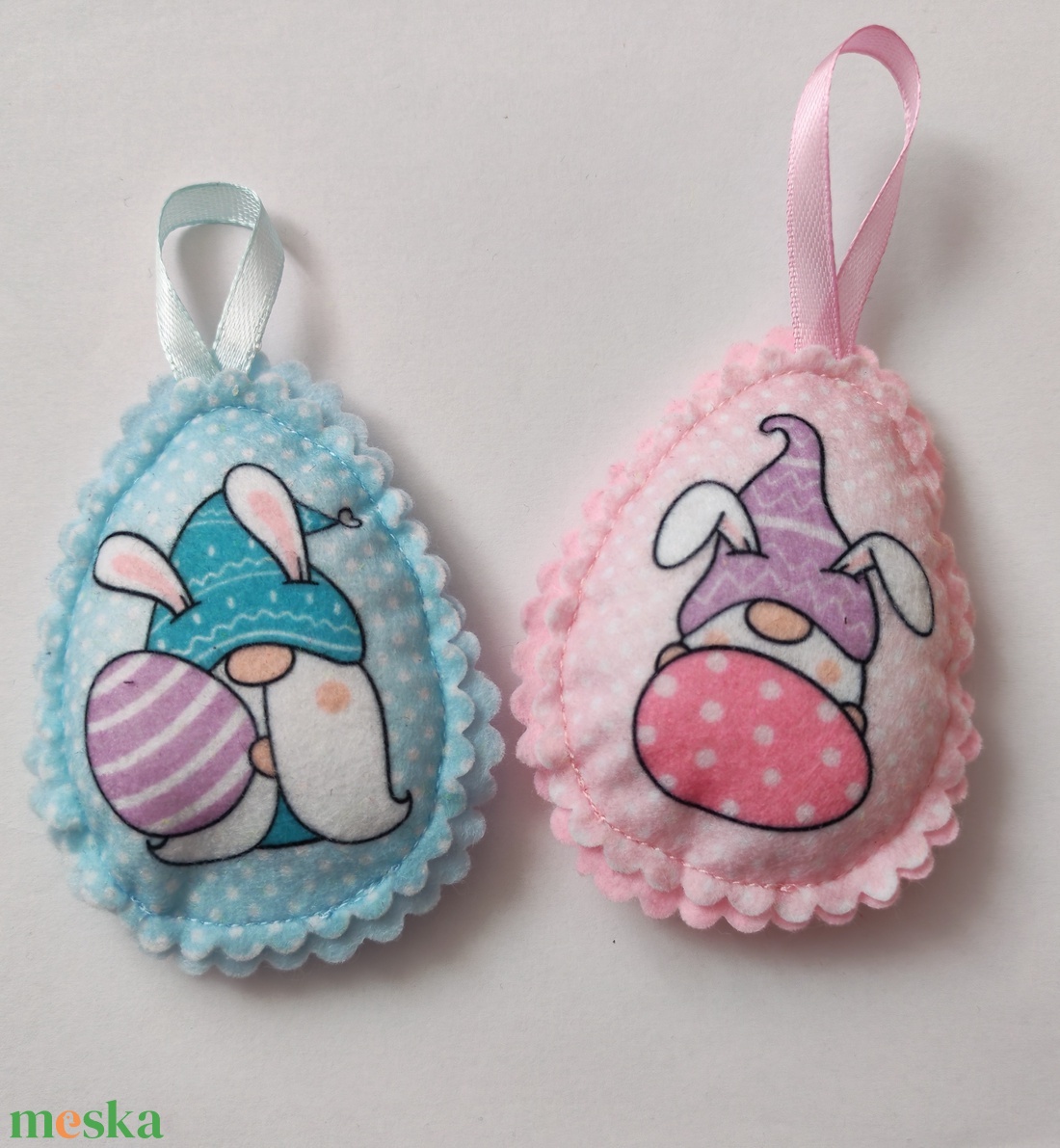 Filc tojások - otthon & életmód - dekoráció - dísztárgy - Meska.hu