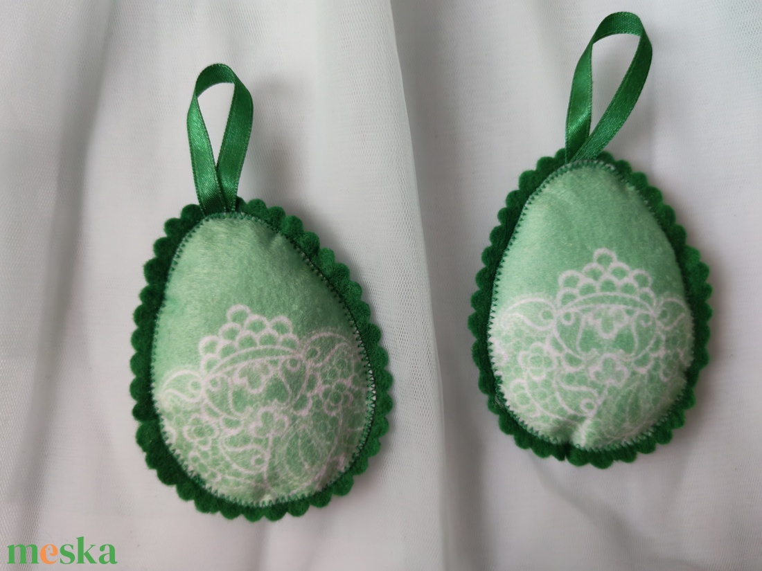 Filc tojások - otthon & életmód - dekoráció - dísztárgy - Meska.hu