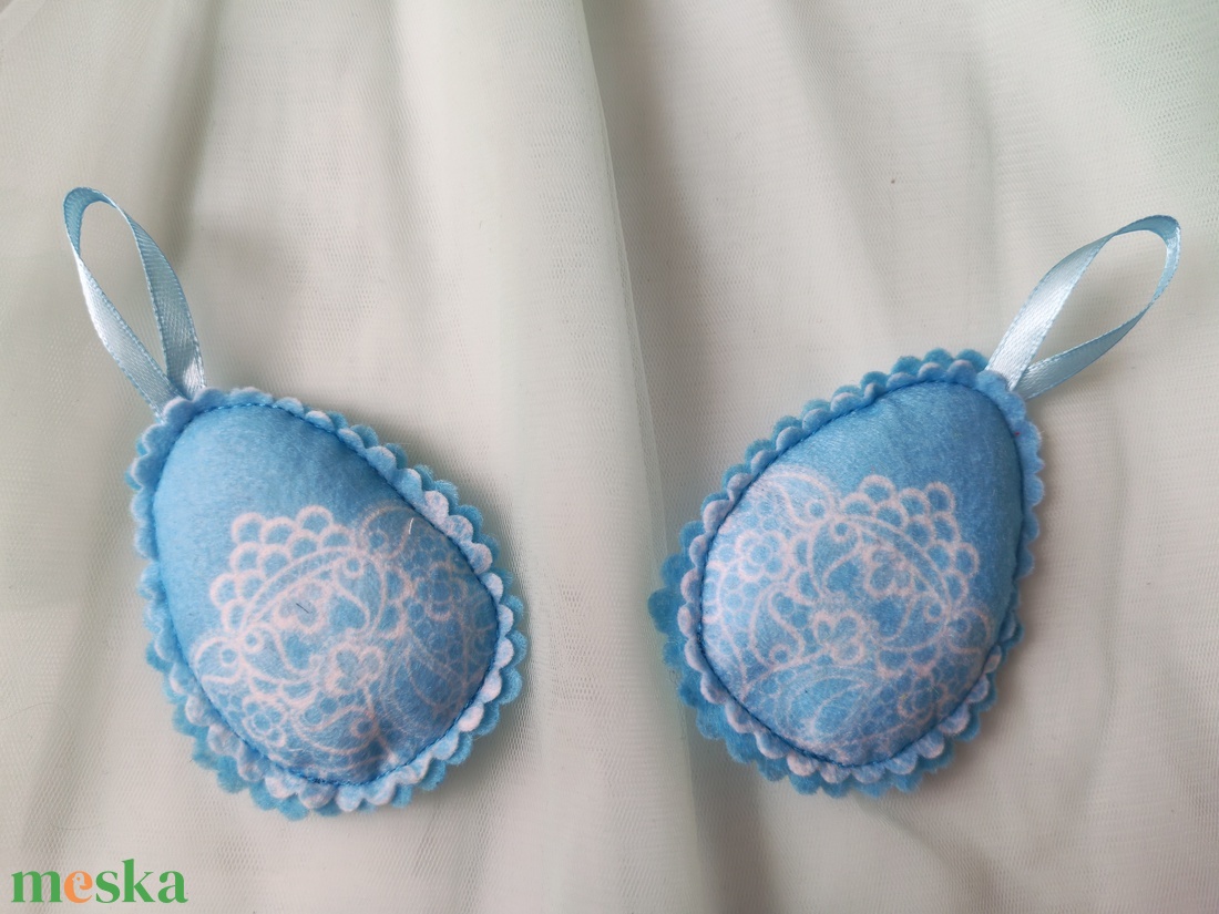 Filc tojások - otthon & életmód - dekoráció - dísztárgy - Meska.hu