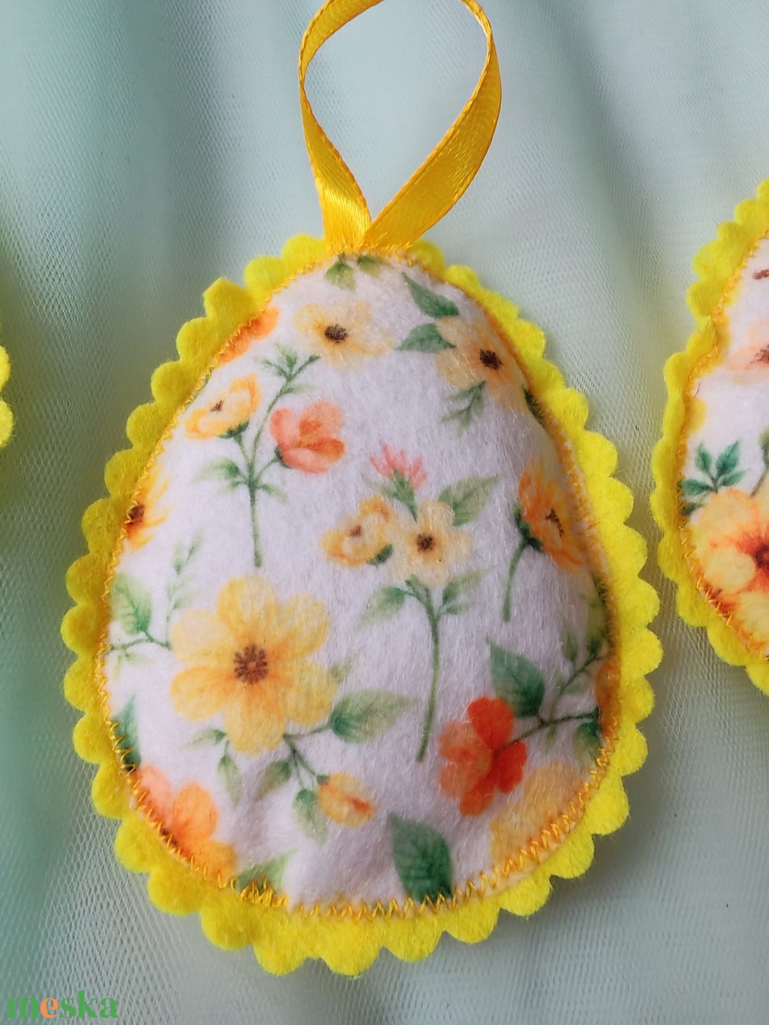 Filc tojások - otthon & életmód - dekoráció - dísztárgy - Meska.hu