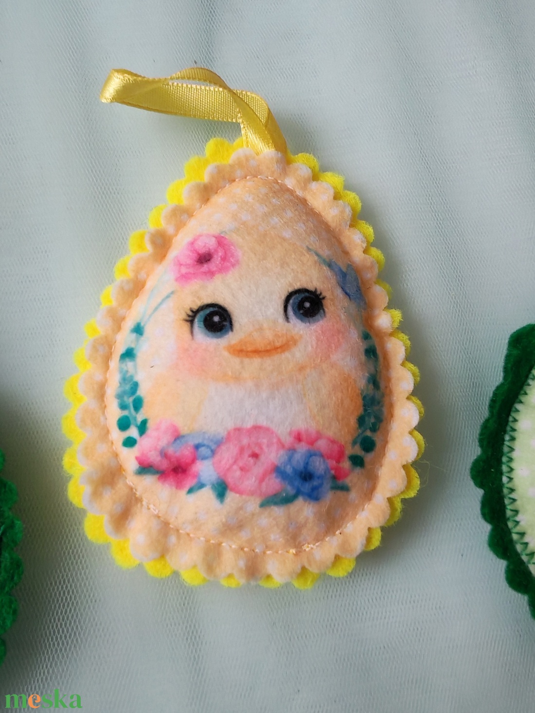 Filc tojások - otthon & életmód - dekoráció - dísztárgy - Meska.hu