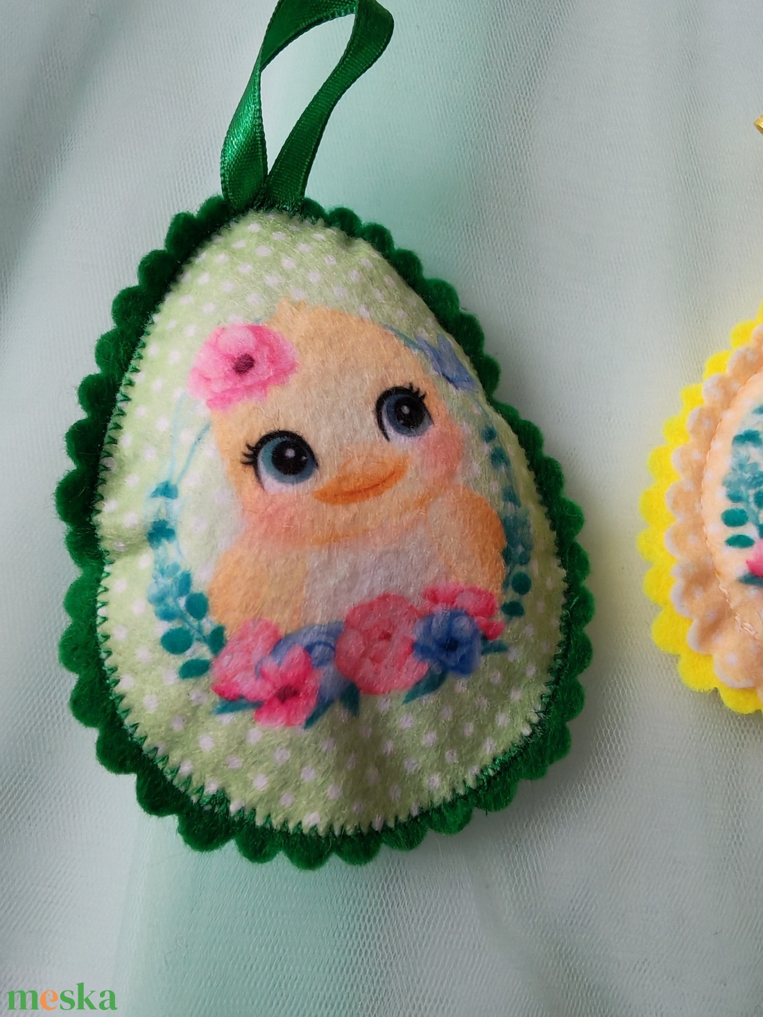 Filc tojások - otthon & életmód - dekoráció - dísztárgy - Meska.hu
