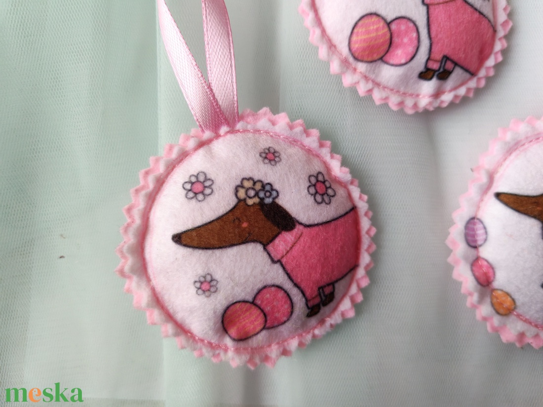 Filc húsvéti dísz - otthon & életmód - dekoráció - dísztárgy - Meska.hu