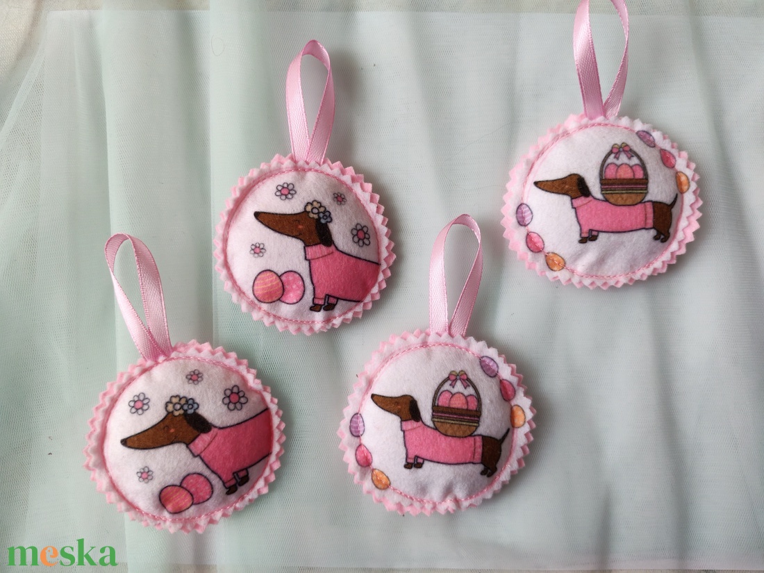 Filc húsvéti dísz - otthon & életmód - dekoráció - dísztárgy - Meska.hu