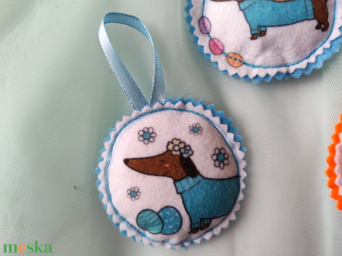 Filc húsvéti dísz - otthon & életmód - dekoráció - dísztárgy - Meska.hu