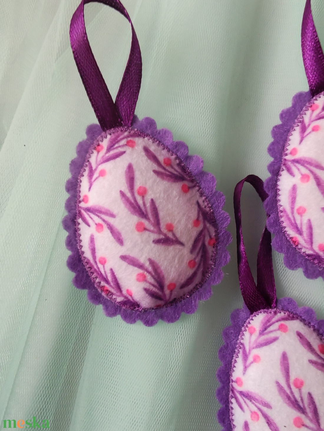 Filc húsvéti dísz - otthon & életmód - dekoráció - dísztárgy - Meska.hu