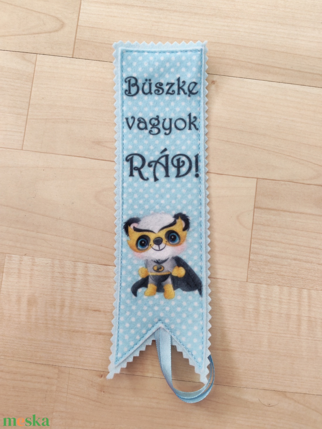 Filc könyvjelző - könyv & zene - könyvjelző - Meska.hu