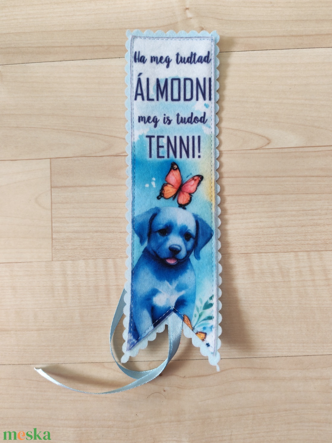 Filc könyvjelző - könyv & zene - könyvjelző - Meska.hu