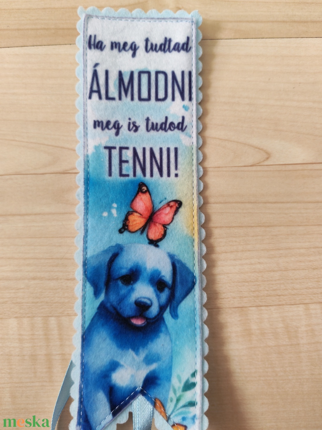 Filc könyvjelző - könyv & zene - könyvjelző - Meska.hu