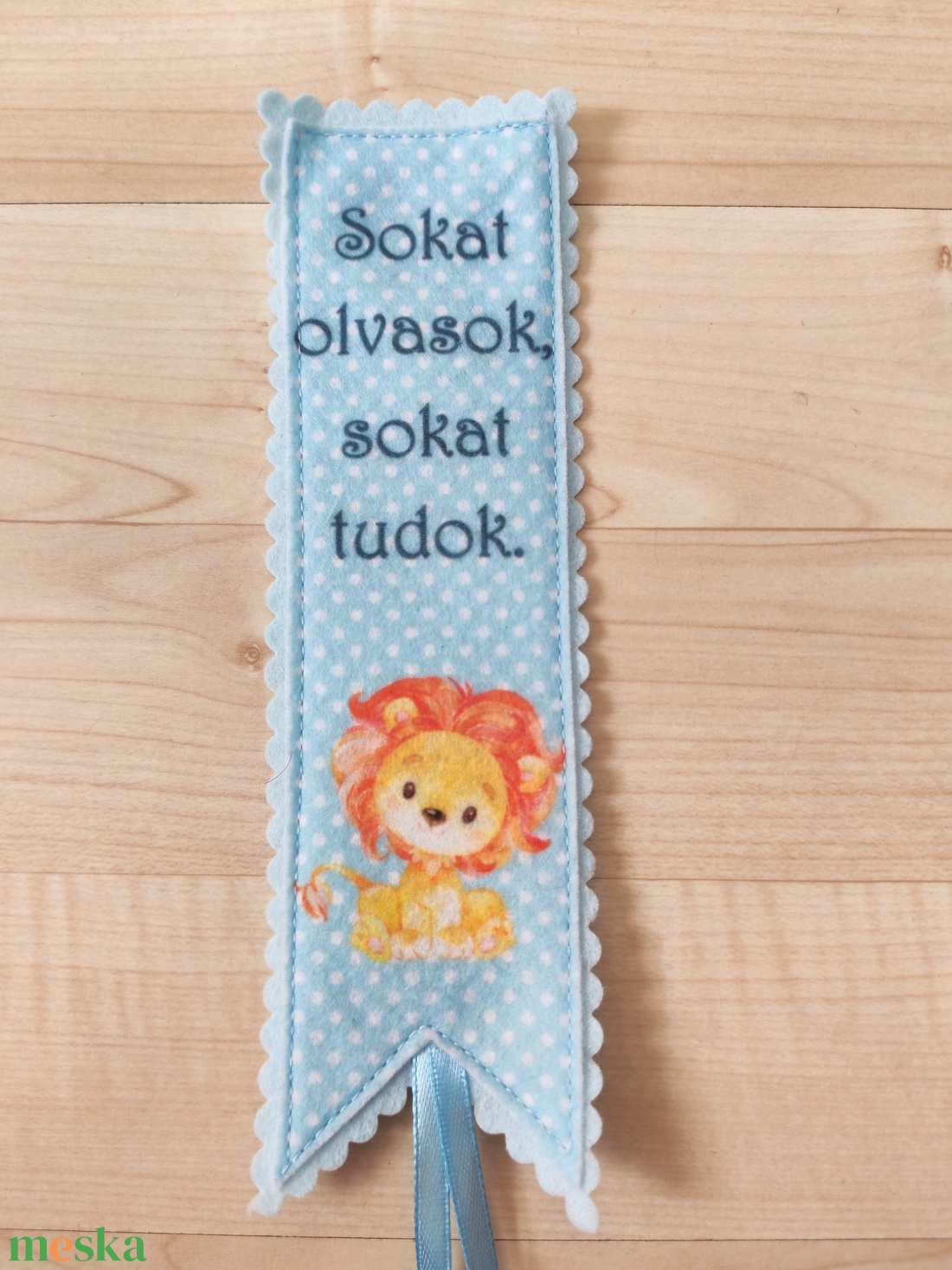 Filc könyvjelző - könyv & zene - könyvjelző - Meska.hu