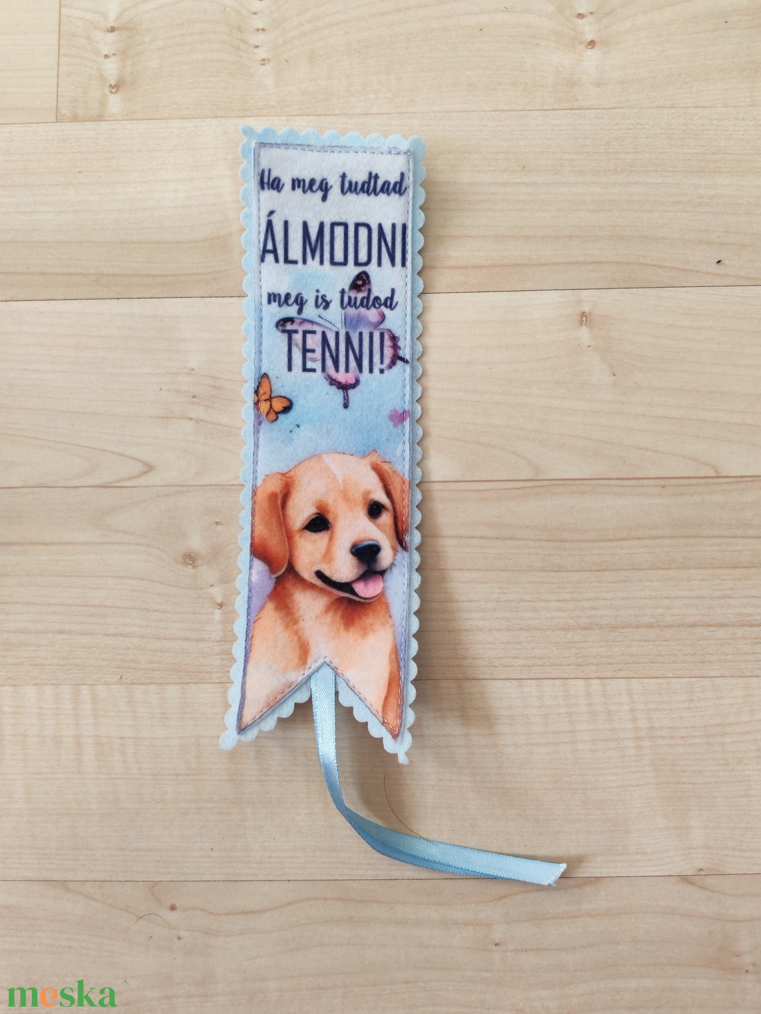 Filc könyvjelző - könyv & zene - könyvjelző - Meska.hu