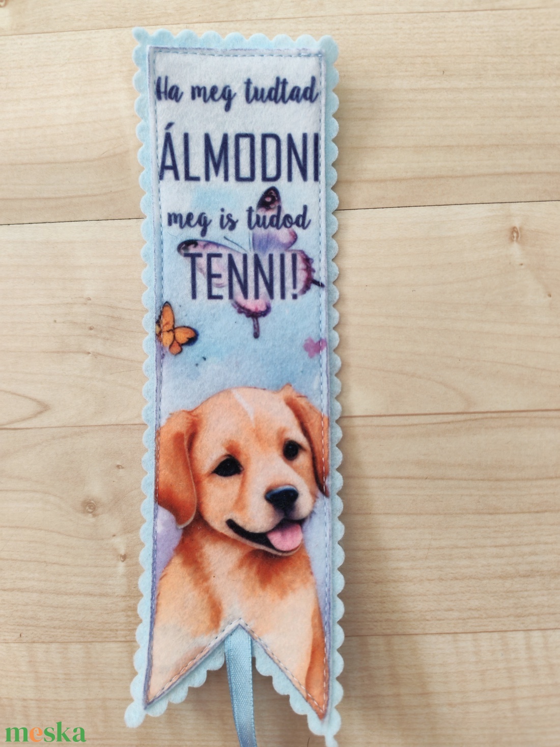 Filc könyvjelző - könyv & zene - könyvjelző - Meska.hu