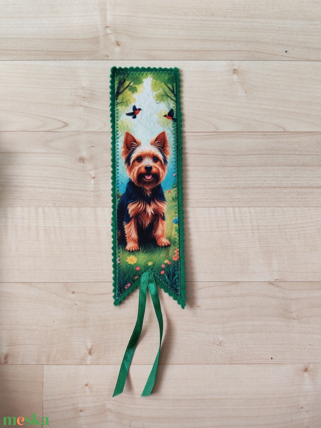 Filc könyvjelző - könyv & zene - könyvjelző - Meska.hu